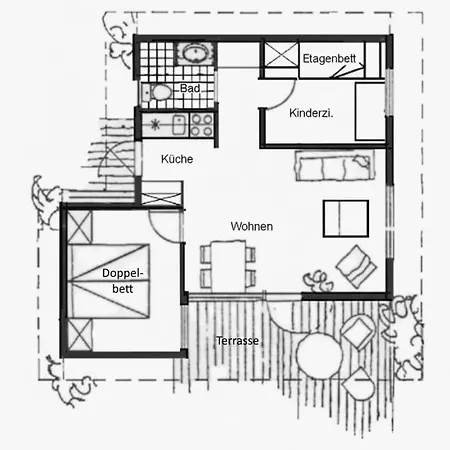 Holiday home Am Waldrand - Typ A Fuer 4 Personen - Flaschenpost *